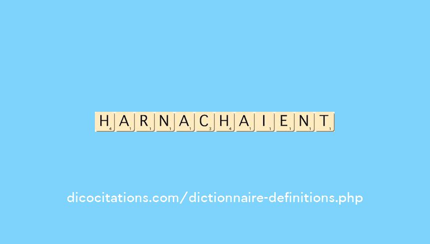 harnachaient