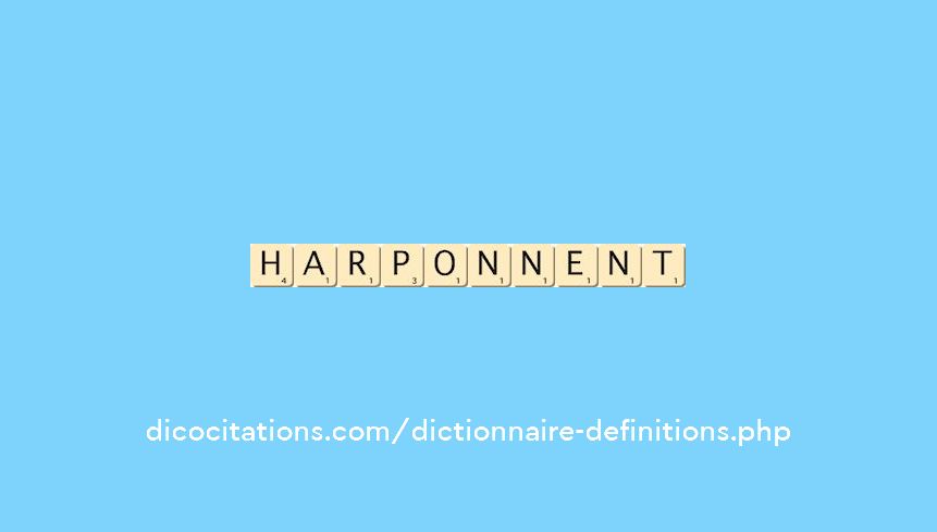 harponnent harponnent