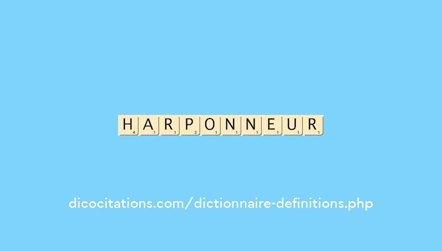 harponneur harponneur
