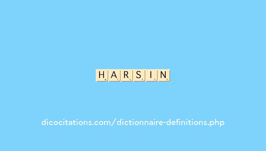 harsin harsin