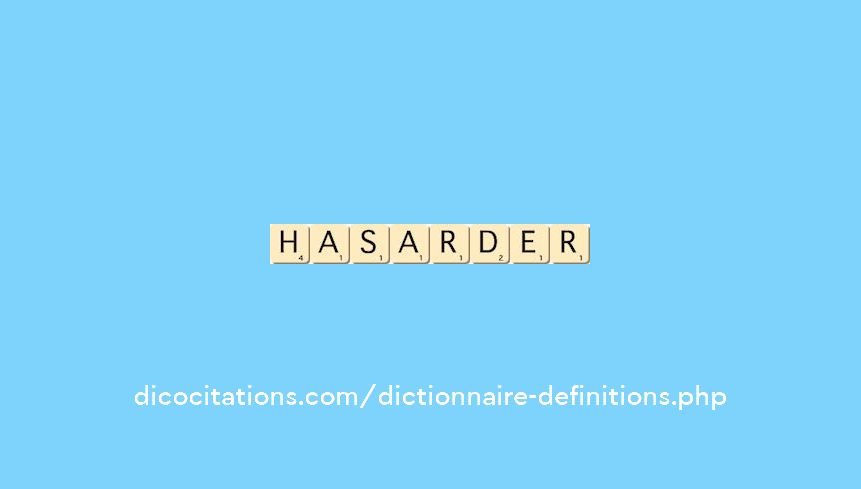 hasarder