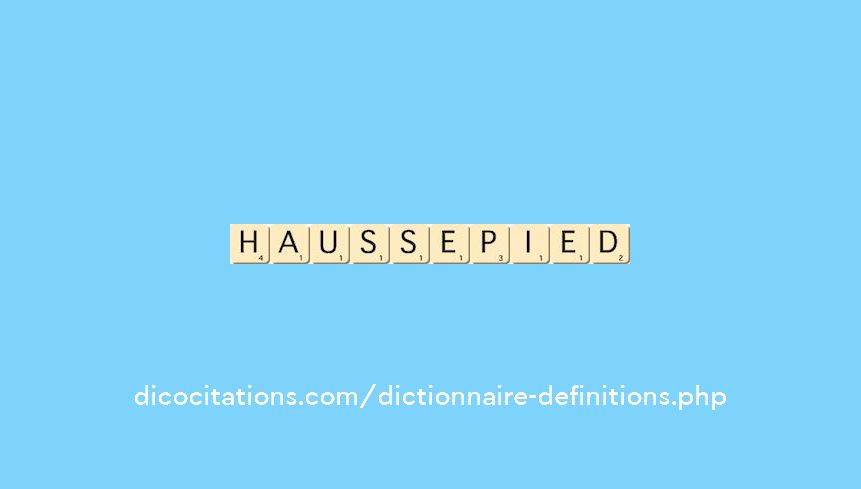 hausse-pied