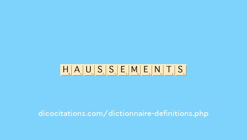 haussements haussements