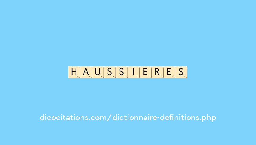 haussieres haussieres