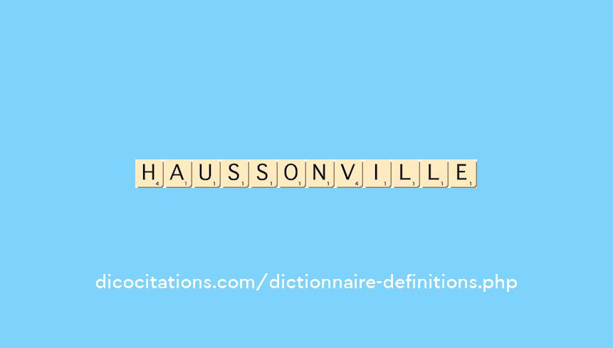 haussonville