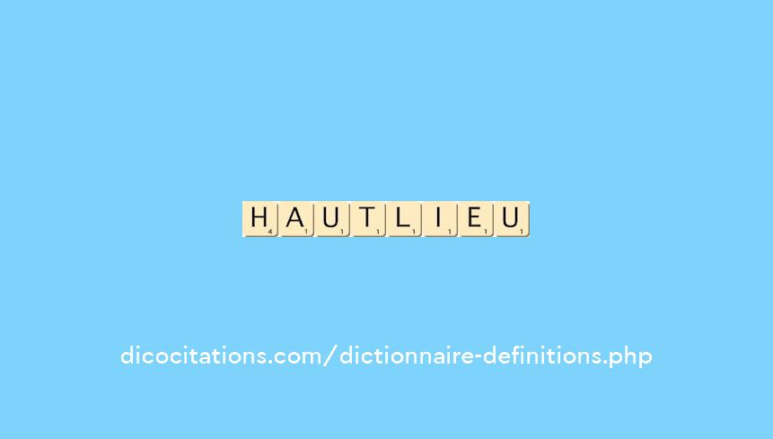 haut-lieu