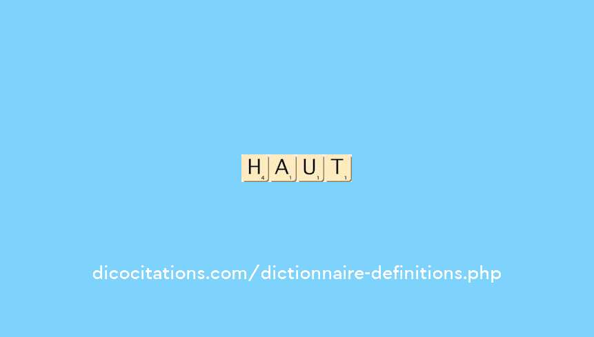 haut