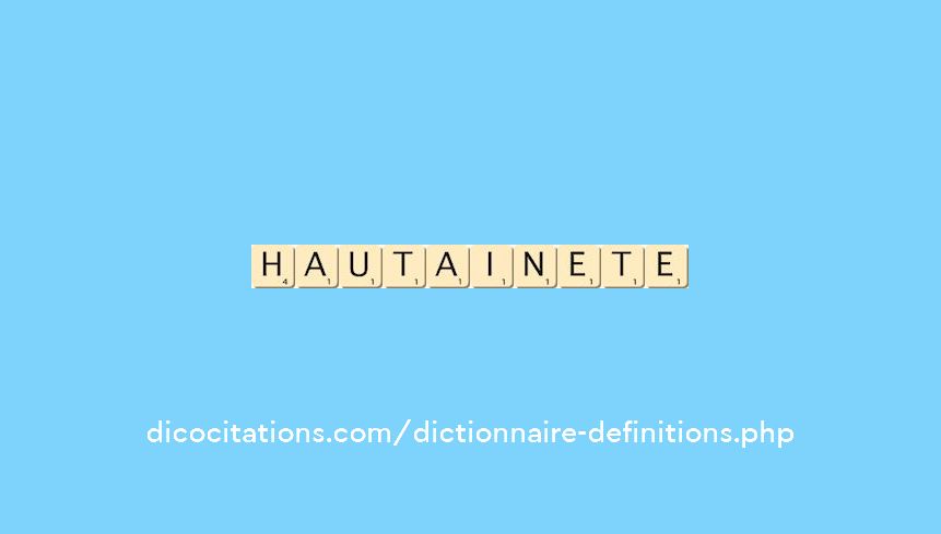hautainete