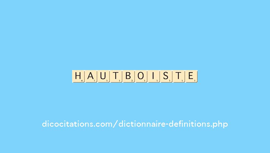 hautboiste