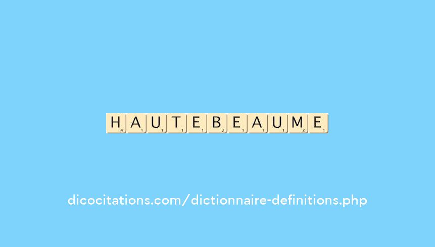 haute-beaume