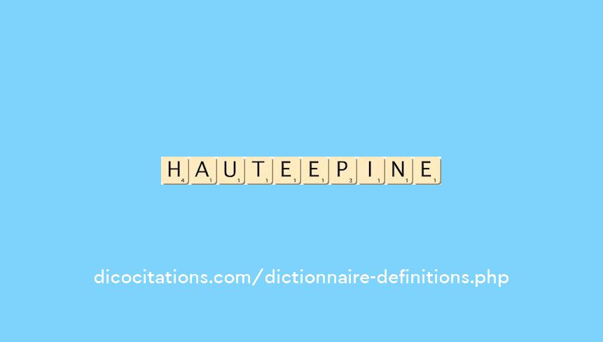 haute-epine