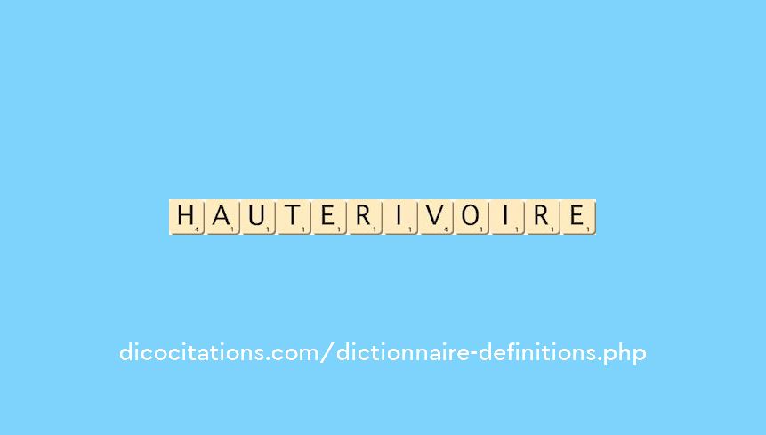 haute-rivoire