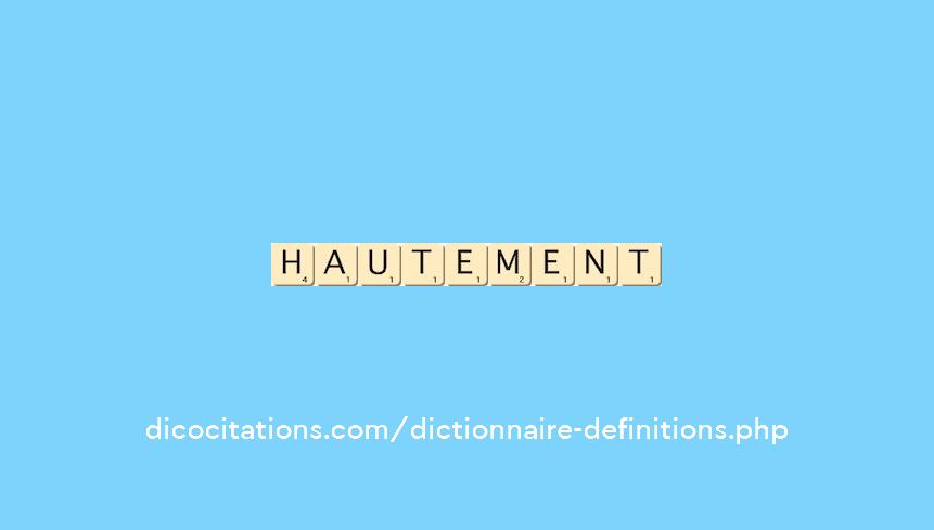 hautement hautement