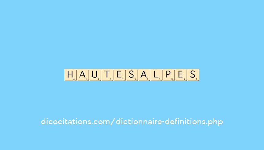 hautes-alpes hautes-alpes