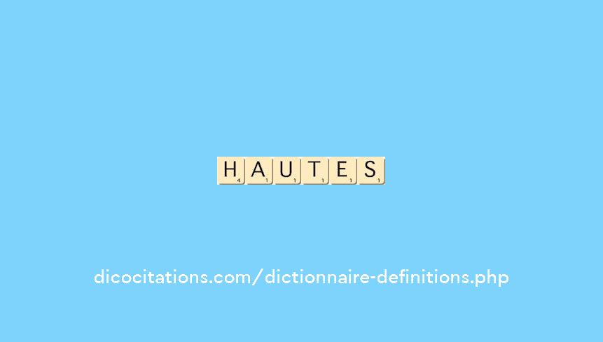 hautes
