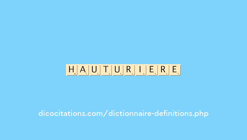 hauturiere hauturiere