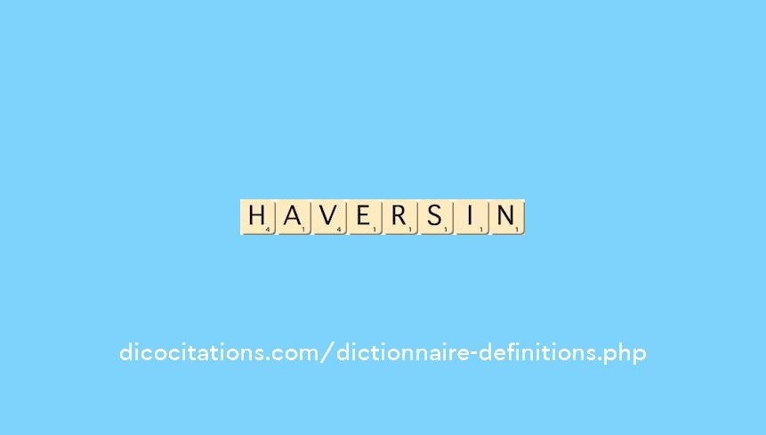 haversin haversin
