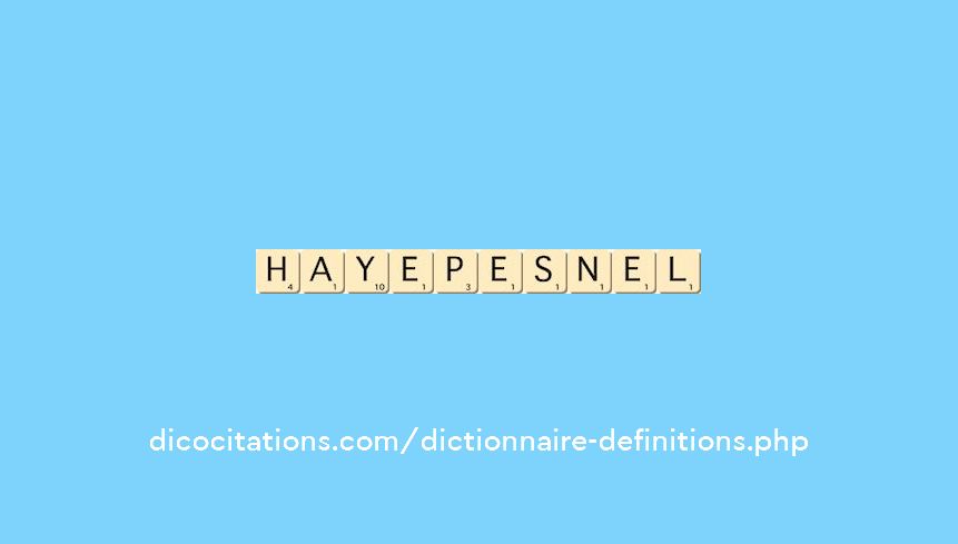 haye-pesnel