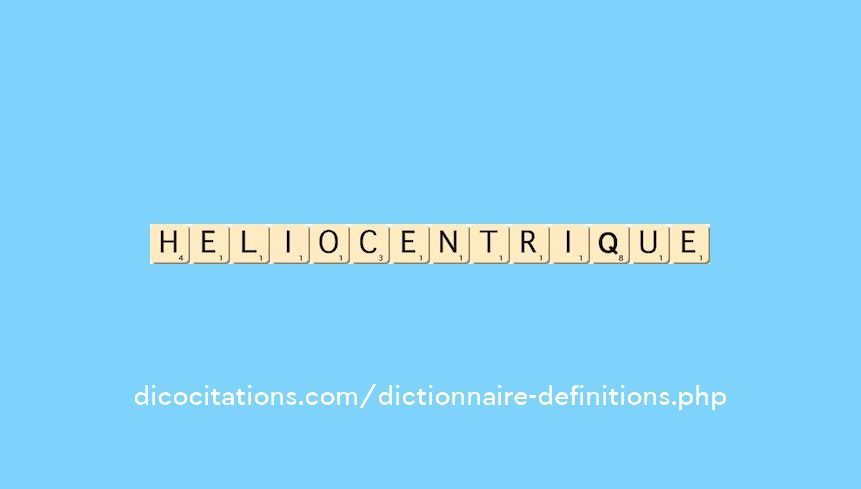 heliocentrique
