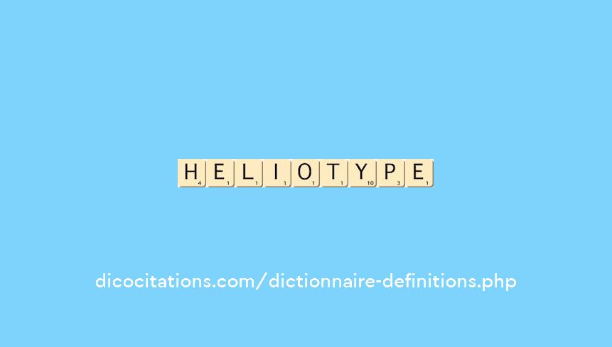 heliotype