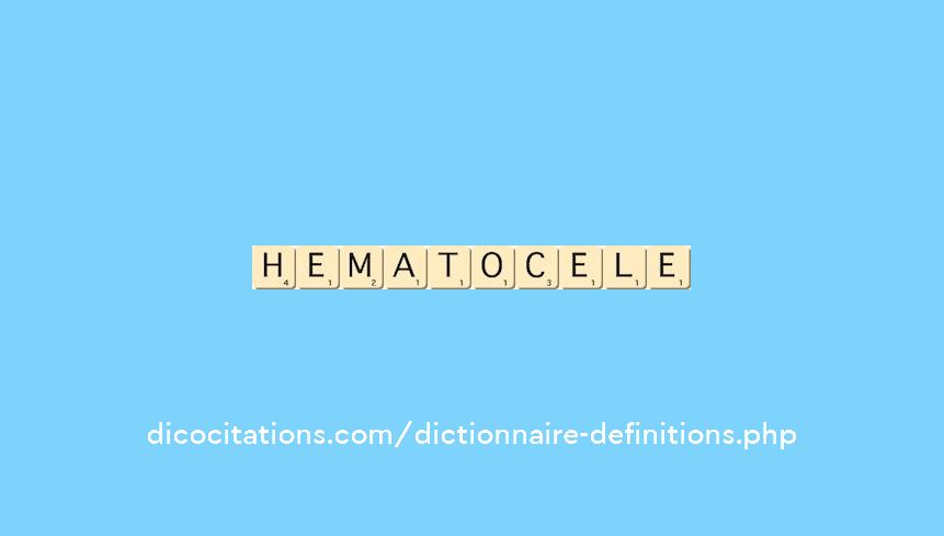 hematocele hematocele