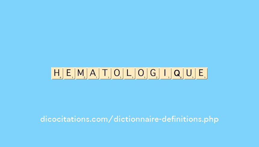 hematologique hematologique