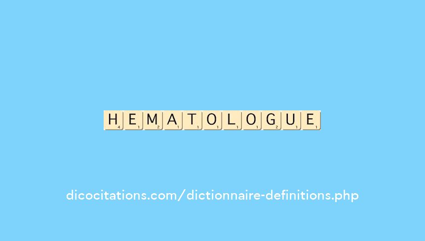 hematologue