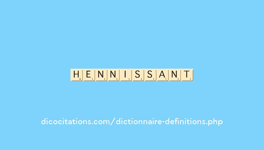 hennissant hennissant