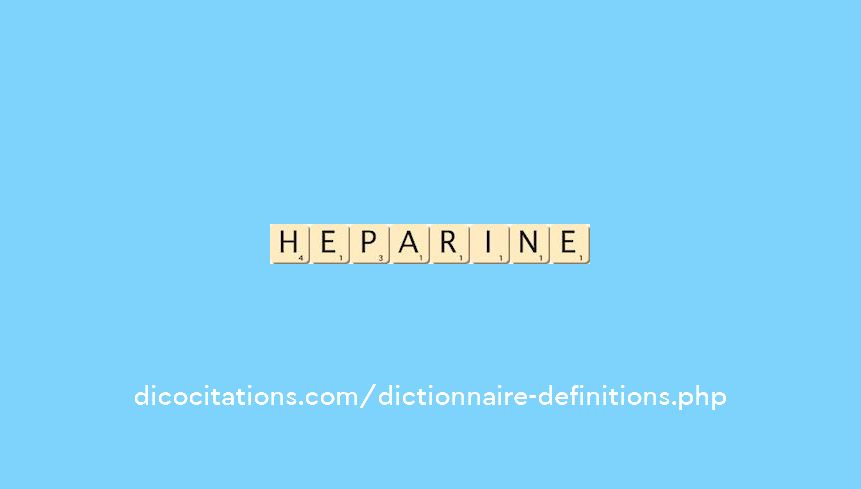 heparine heparine