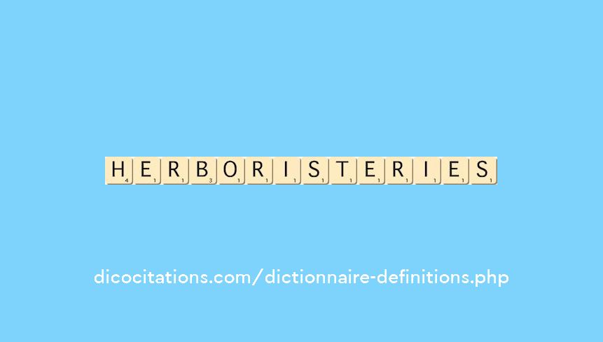 herboristeries herboristeries