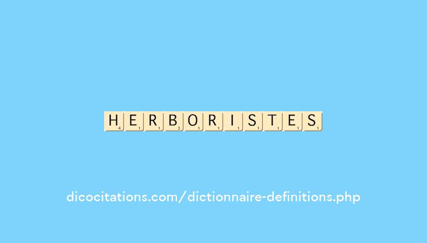herboristes