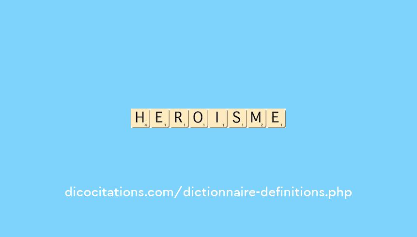 heroisme