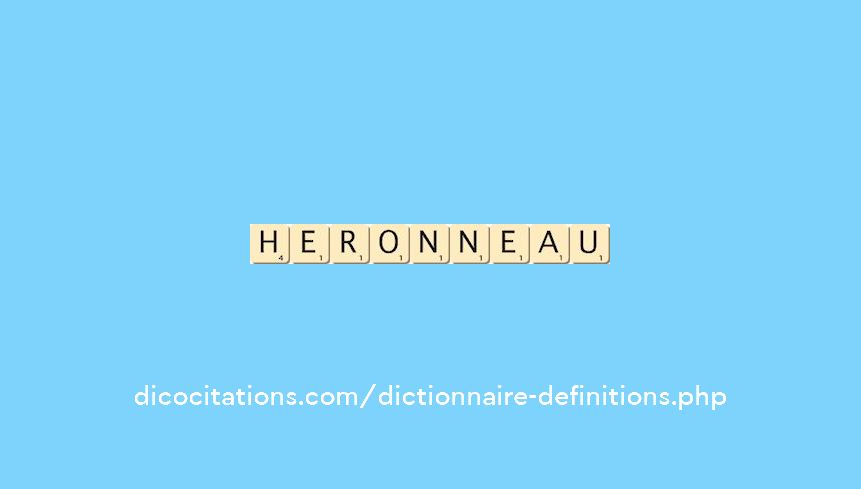 heronneau