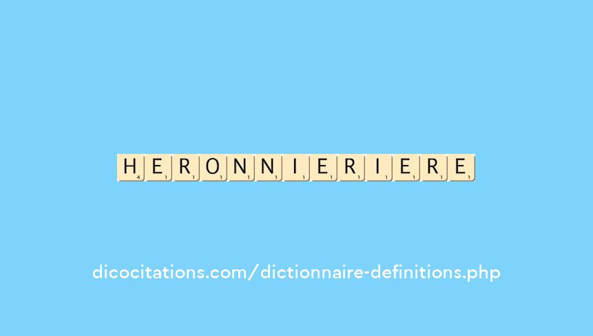 heronnier--iere