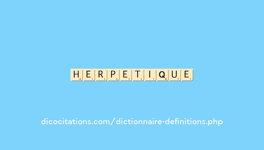 herpetique herpetique