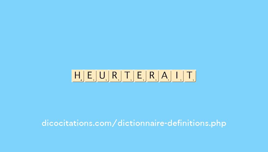 heurterait