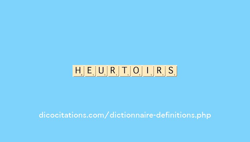 heurtoirs heurtoirs