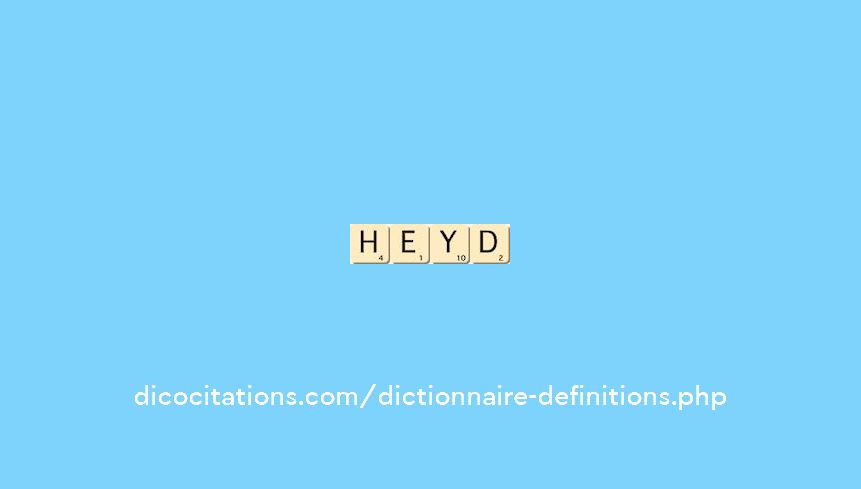 heyd heyd