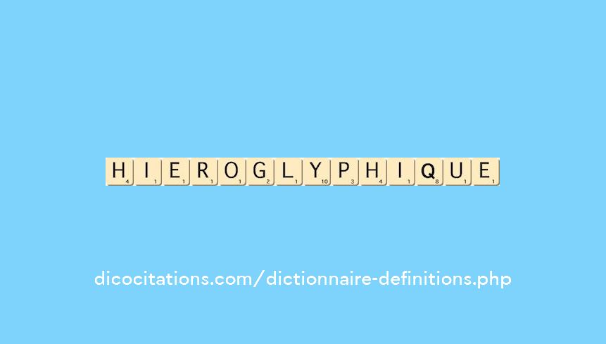 hieroglyphique