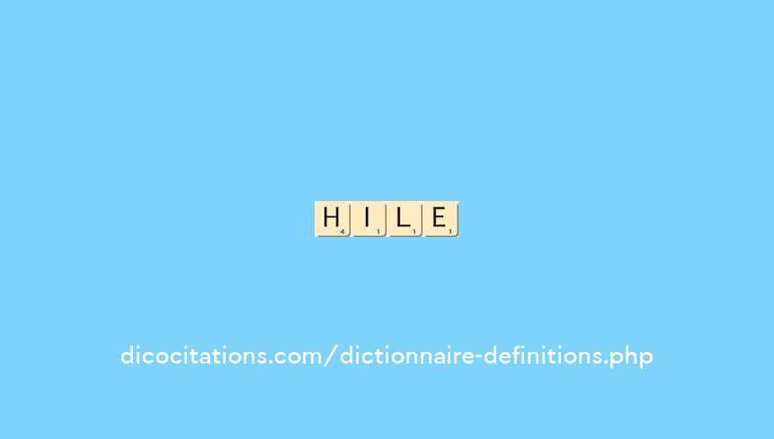 hile