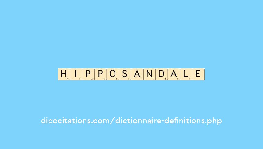 hipposandale