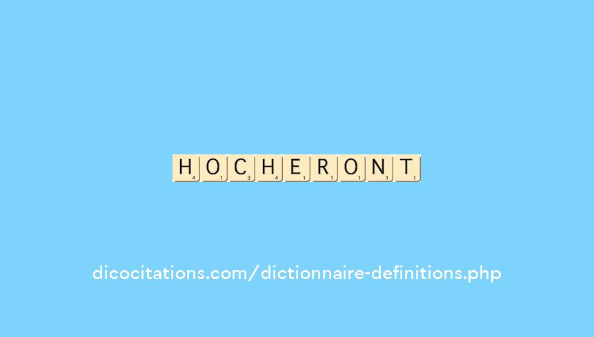 hocheront hocheront