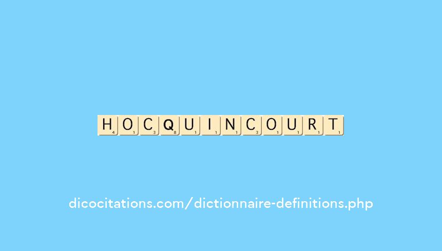 hocquincourt