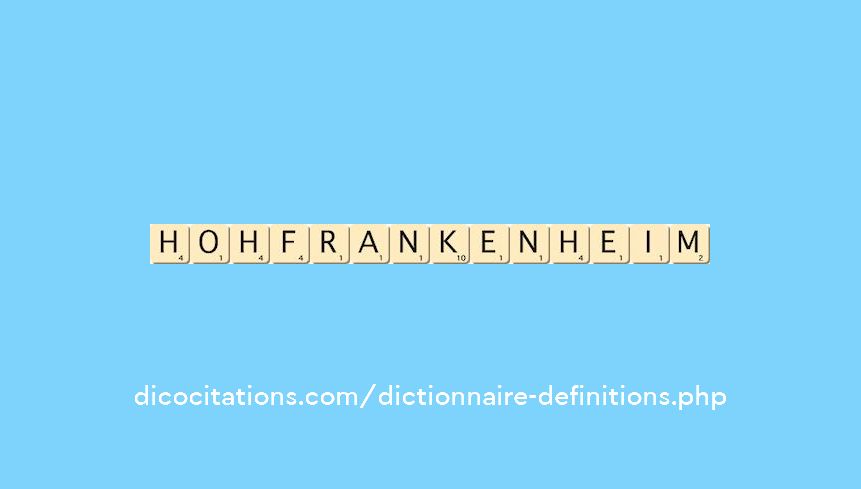 hohfrankenheim