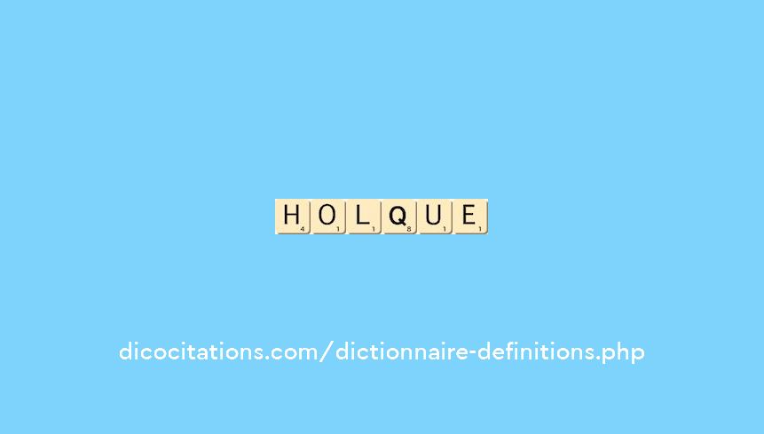 holque