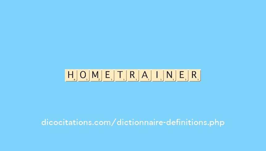 home-trainer home-trainer