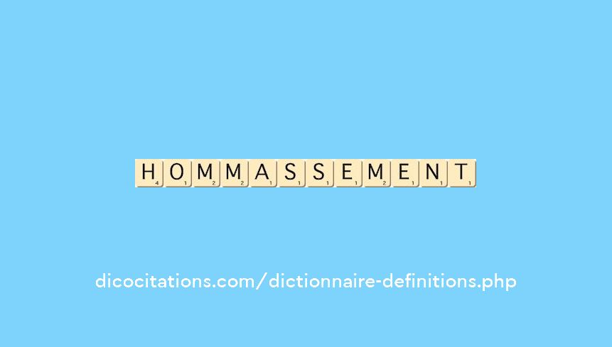 hommassement