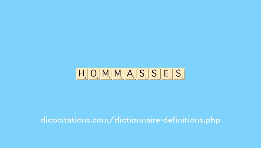 hommasses hommasses