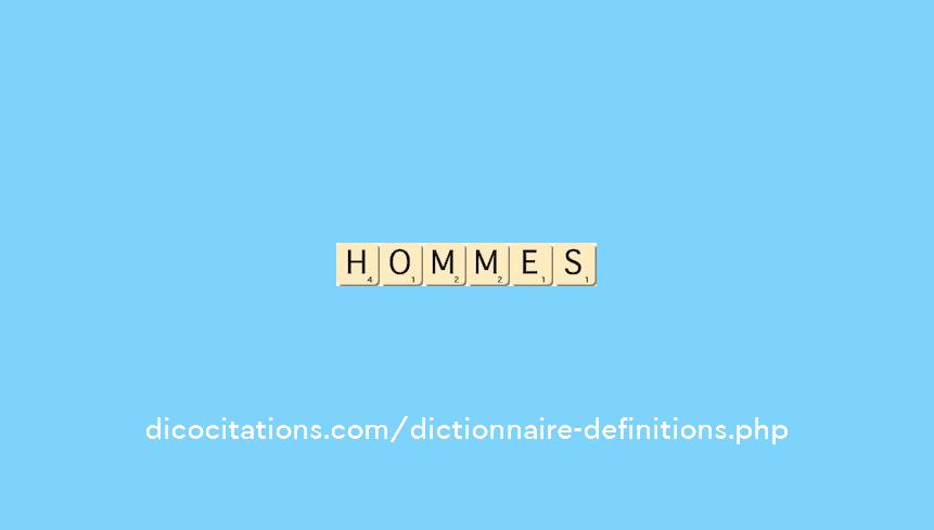 hommes