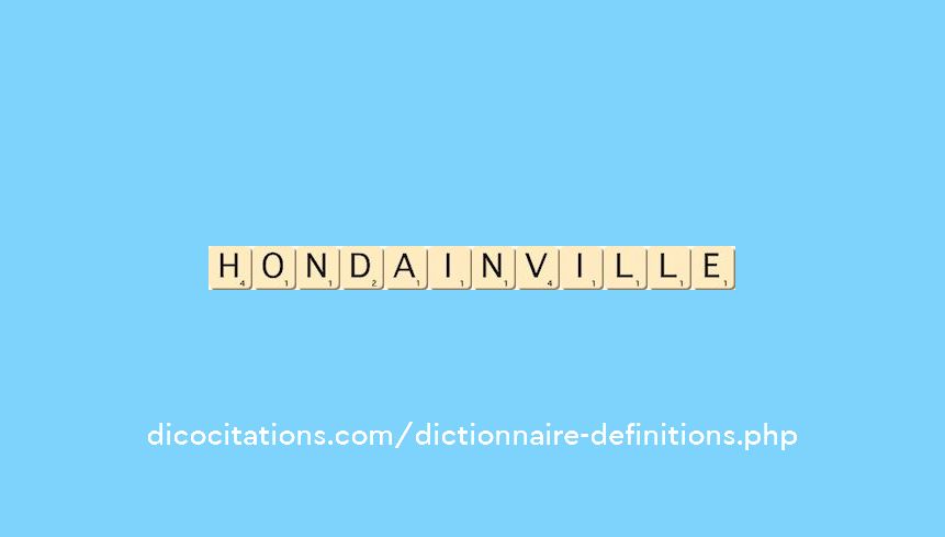 hondainville hondainville